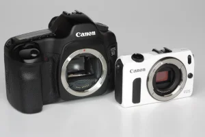 Canon EOS DSLR ve 50mm Lens